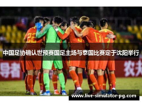 中国足协确认世预赛国足主场与泰国比赛定于沈阳举行